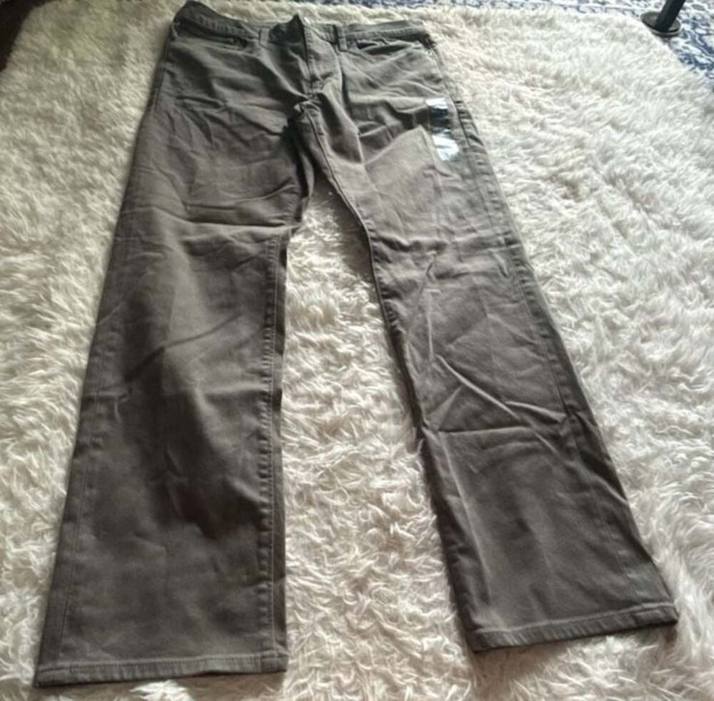 J.Crew Flex Straight Leg Garment-Dye‎ Pants 34x30